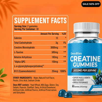 OmniBites™ Creatine Gummies