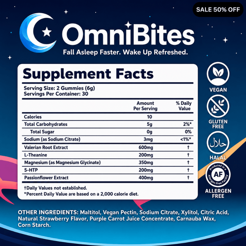 OmniBites™ Natural Sleep Gummies