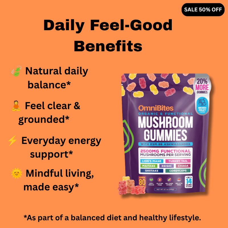 OmniBites™ Super Mushroom Gummies