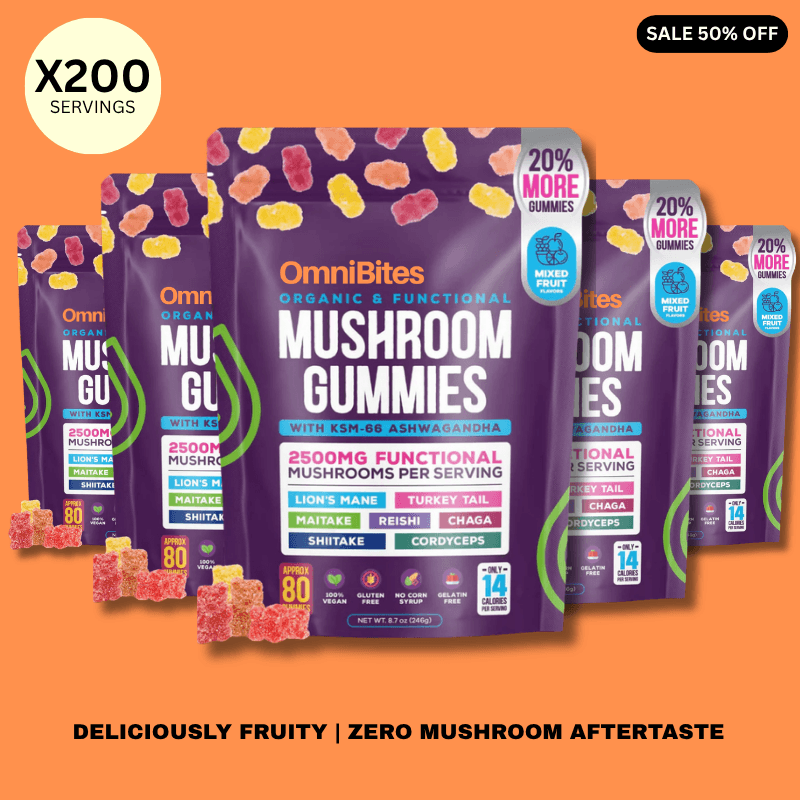 OmniBites™ Super Mushroom Gummies