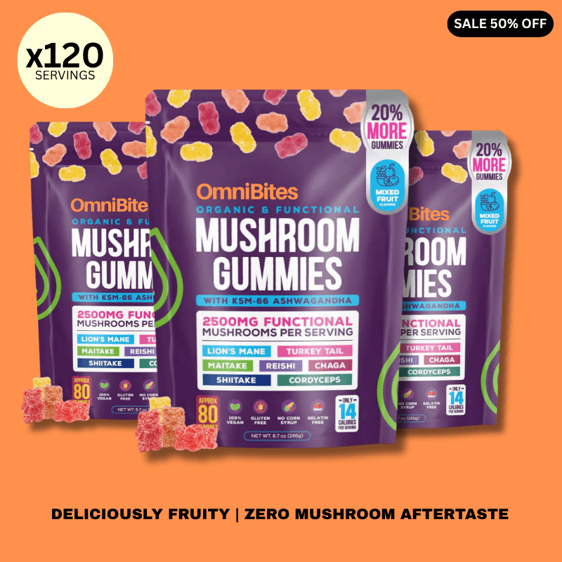 OmniBites™ Super Mushroom Gummies